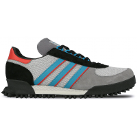 Мужские кроссовки Adidas Originals Marathon серые с черным